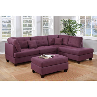 Go to store & view more images Tapscott Reversible Sectional with Ottoman by Winston Porter