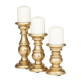 2pcs Taper Candle Holders Traditional Standard Candlestick Gold Steady Secured 