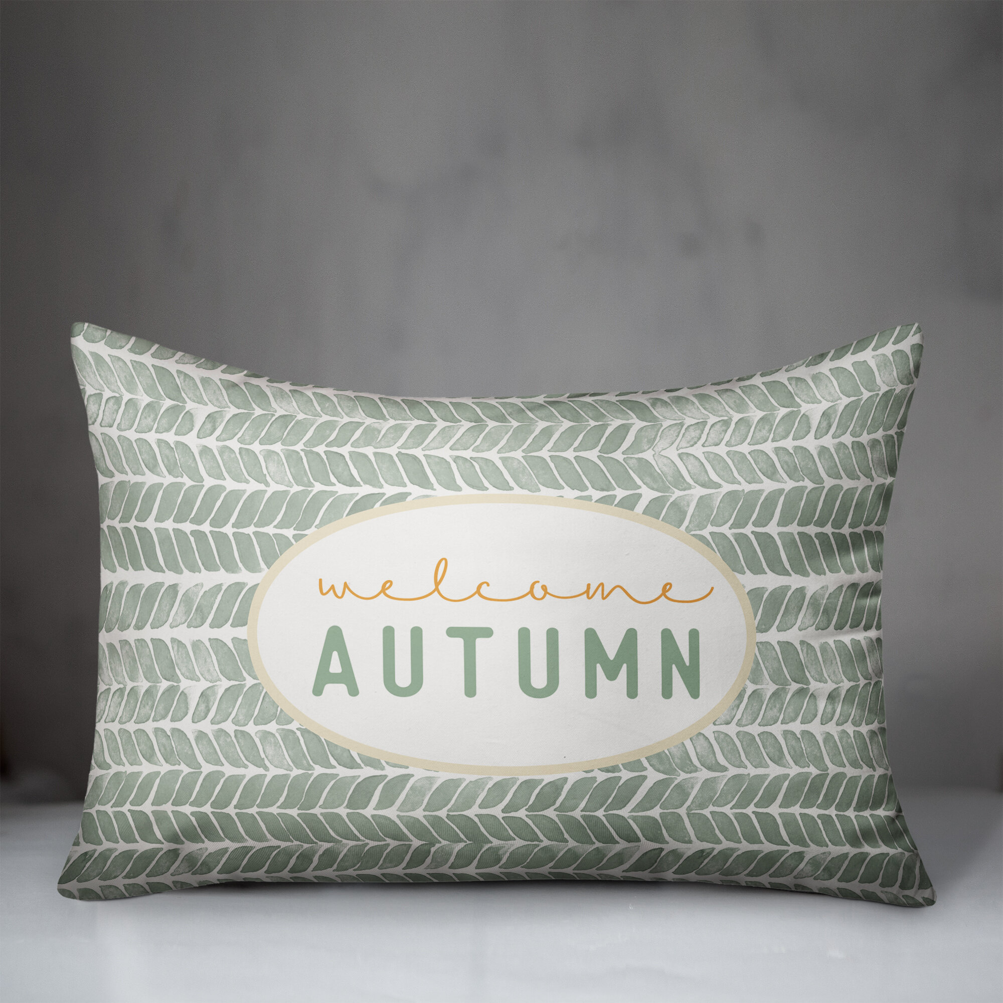 autumn lumbar pillow