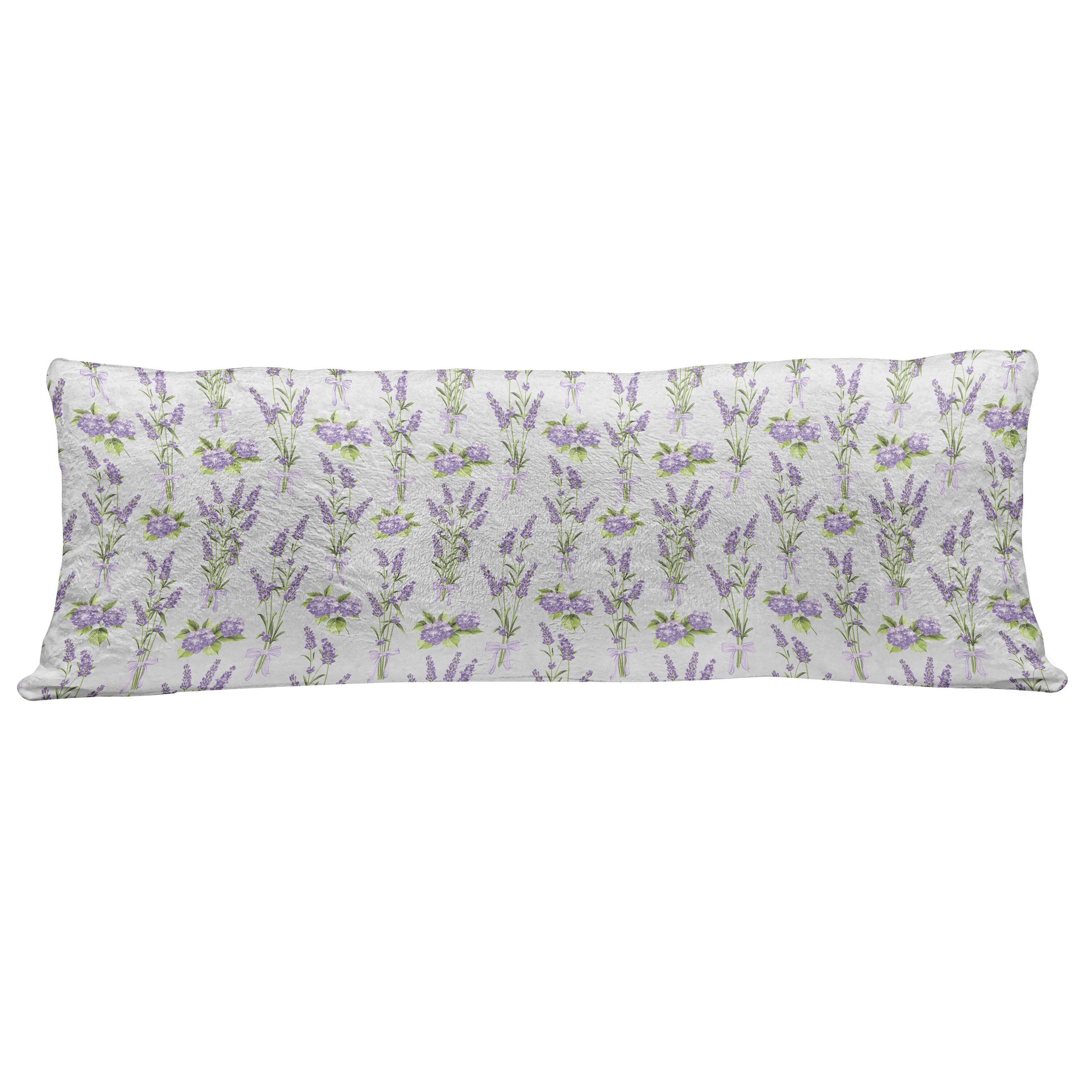 Ambesonne Botanical Blossom Body Pillow Case Cover with Zipper Decorative Accent 