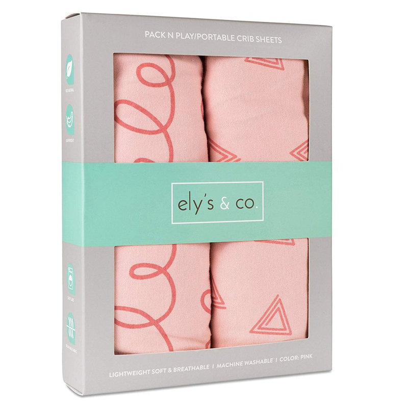 Elys Co Pack N Play Portable Fitted Crib Sheet Wayfair