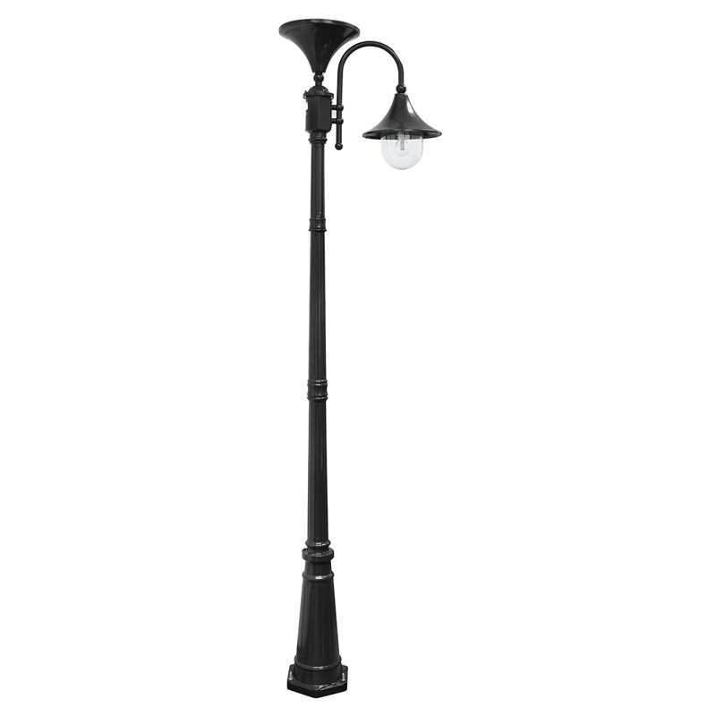 H Solar Powered Lamp Post 