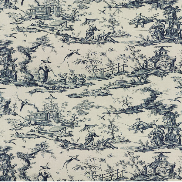 Schumacher Shengyou Toile 18 L X 44 W Wallpaper Roll Wayfair