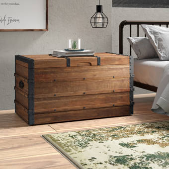 Gracie Oaks Mequon Storage Trunk Reviews Wayfair