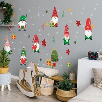 Details about   Christmas Window Stickers XMAS Decor Home Gift Wall Decals Merry Christmas Shop 