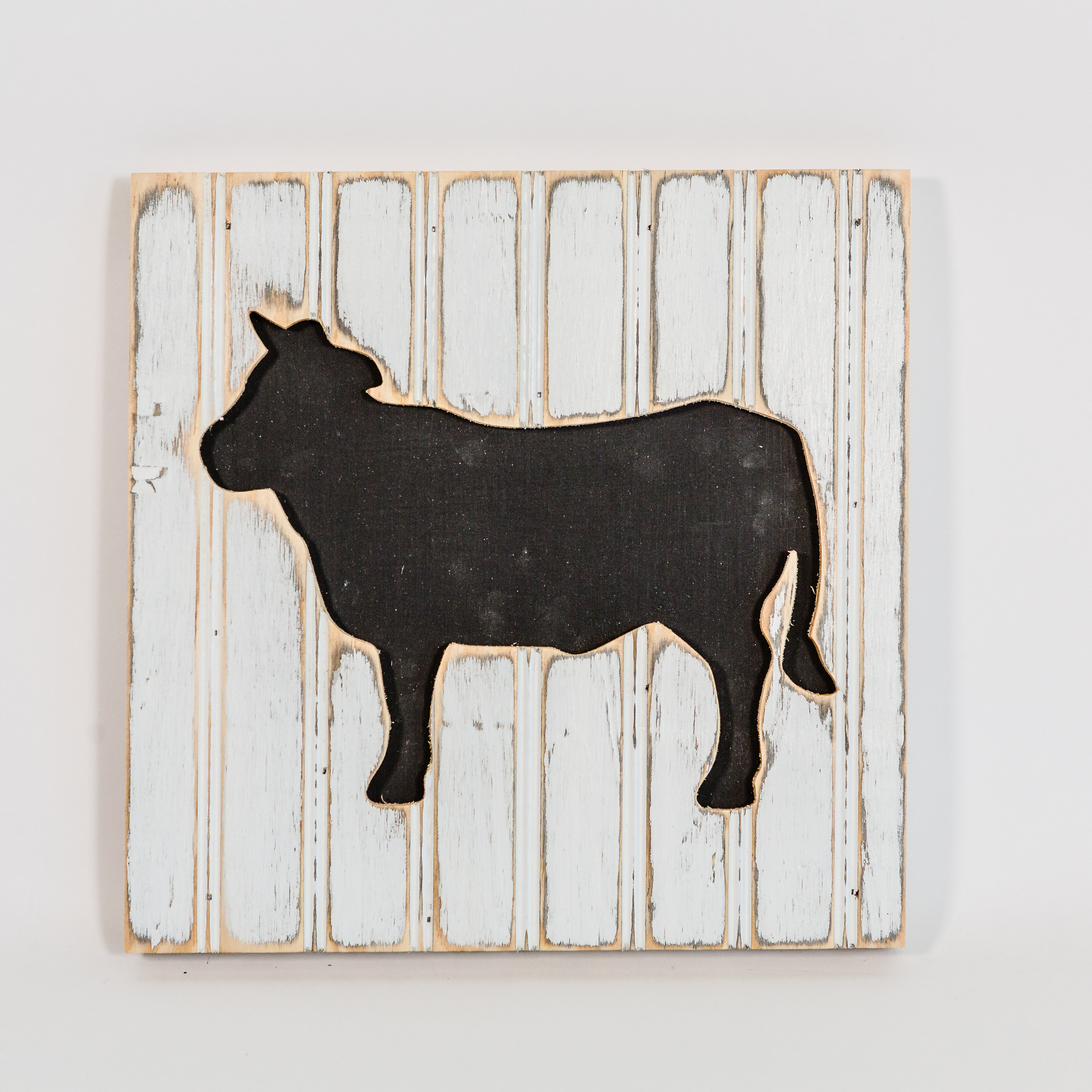 Chicken Shaped Message//Chalkboard with Hanger Antique Country Style Wall Decor
