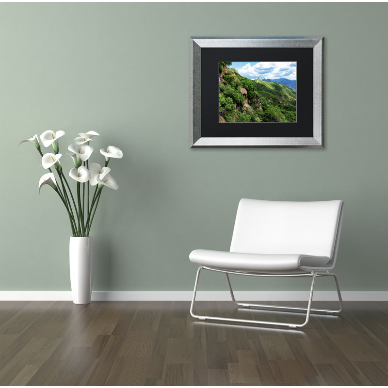 Trademark Art Great Wall Xv By Philippe Hugonnard Framed Photographic Print Wayfair
