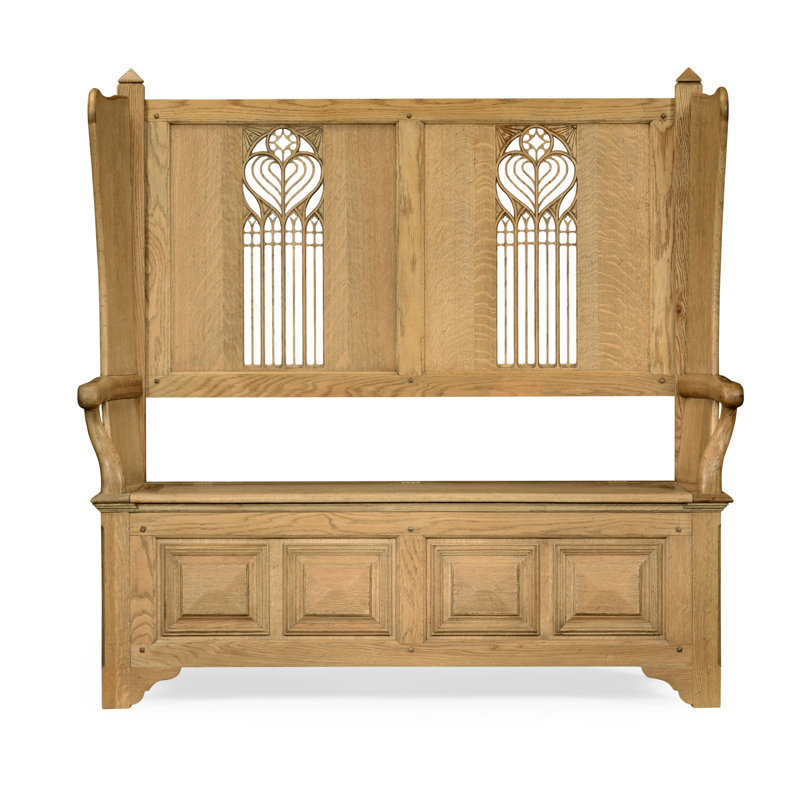 Jonathan Charles Fine Furniture Settle With Storage Wayfair