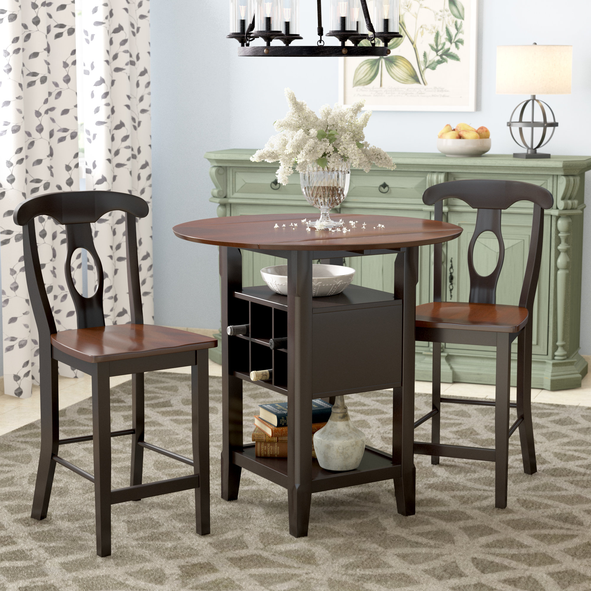 August Grove Strope 3 Piece Dining Set Reviews Wayfair