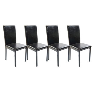 Della Upholstered Dining Chair (Set Of 4) by Winston Porter #2