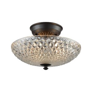 Aylward 2-Light Semi Flush Mount