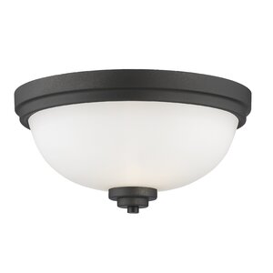 Kepner 2-Light Metal Flush Mount