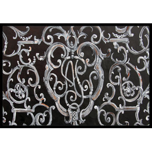 Ironwork Fence Doormat
