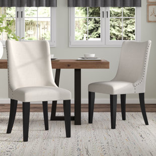 Wappinger Upholstered Barrel Back Side Chair (Set Of 2) by Darby Home Co #1