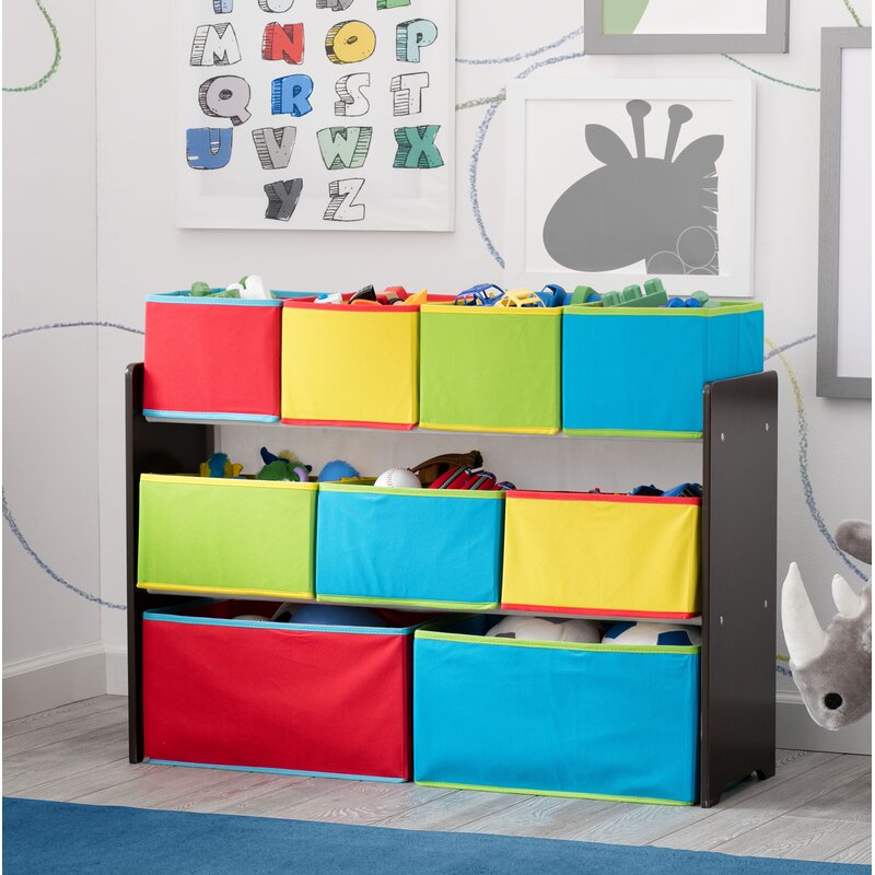 Wason Deluxe Toy Organizer with Bins