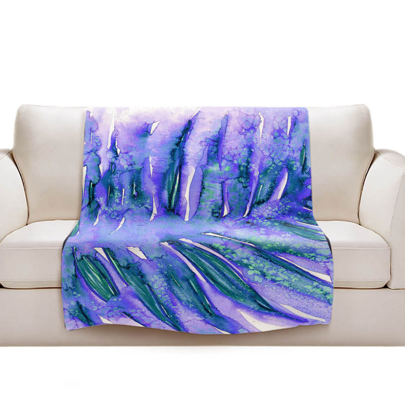 periwinkle blue throw blanket