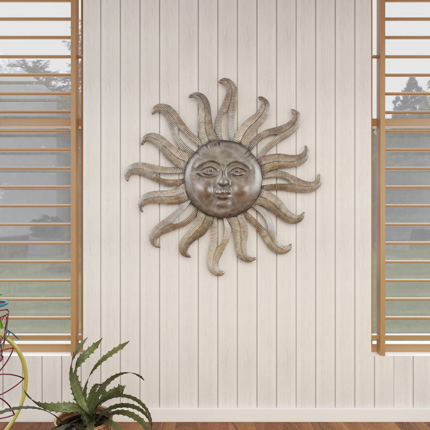 Dovecove Traditional Celestial Sun Wall Décor & Reviews Wayfair