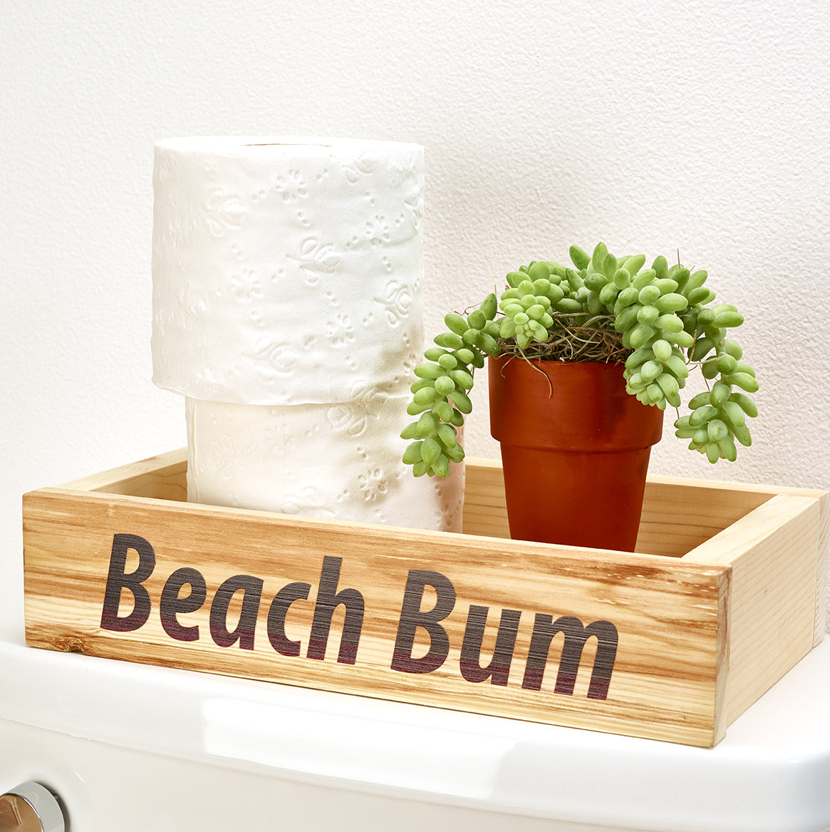 Highland Dunes Trautman Solid Wood Freestanding OverTheToilet Storage