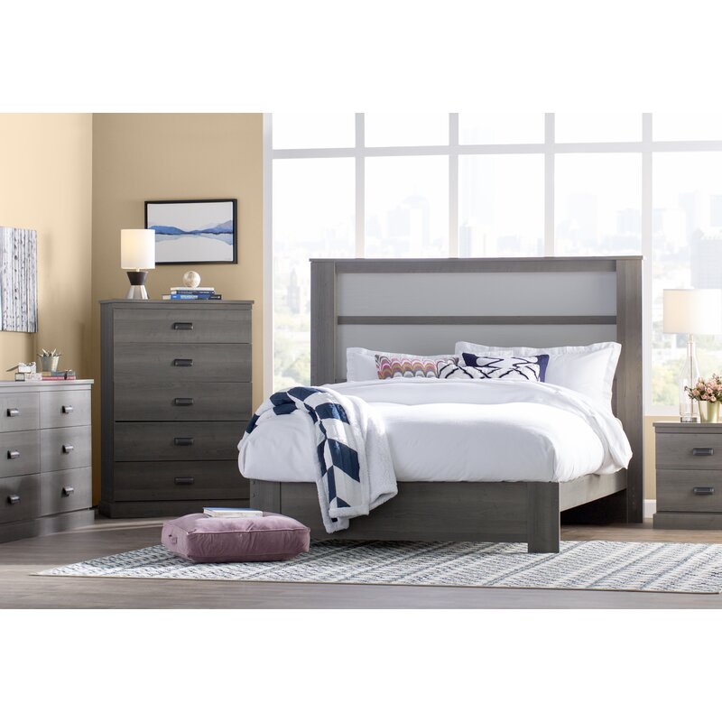 South Shore 10117 Gloria 6 Drawer Double Dresser Gray Maple New Dressers Chests Of Drawers Edemia Home Garden