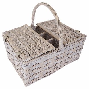 Picnic Basket By Beachcrest Home