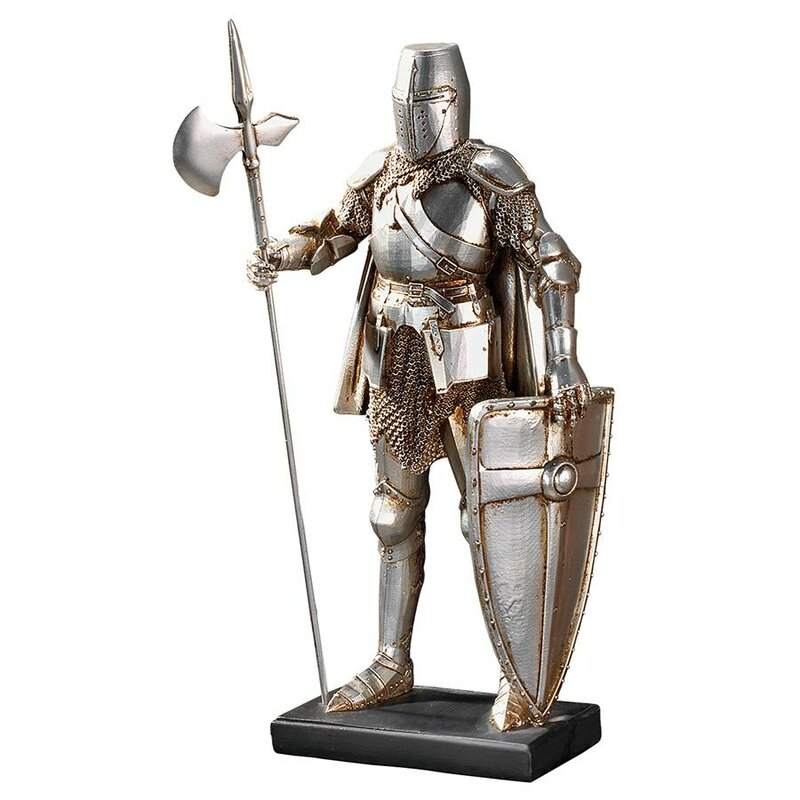 Design Toscano Medieval Nuremberg Castle Guard Gothic Knight Figurine ...