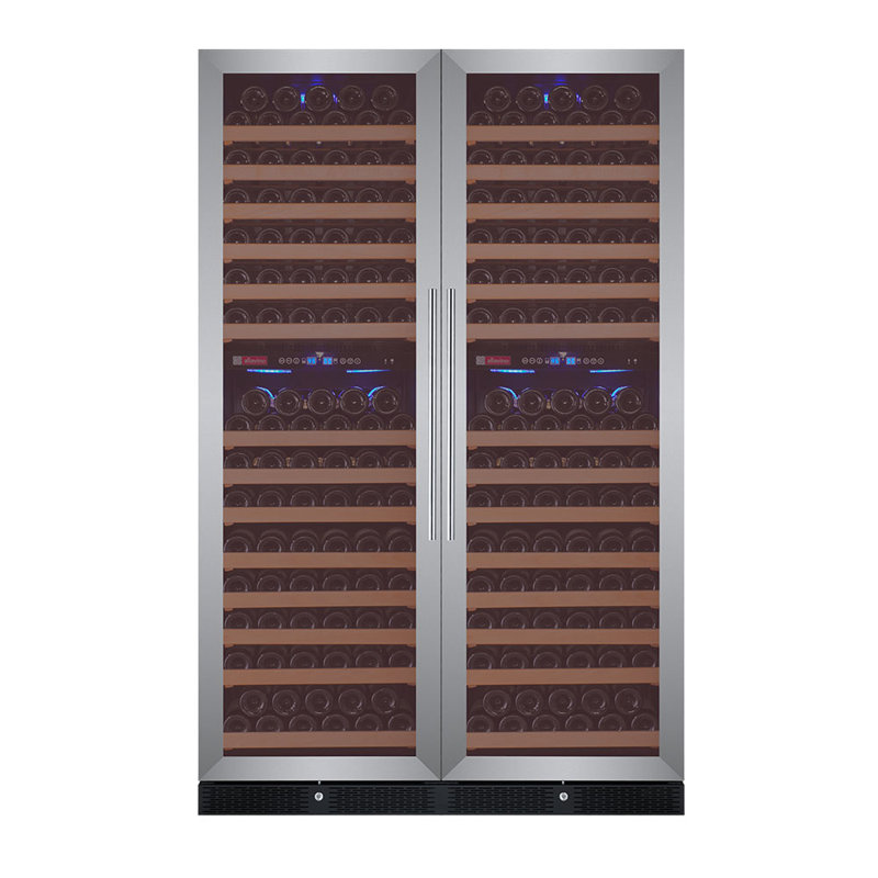 344 Bottle FlexCount Classic Series Four Zone Convertible Wine Cellar
