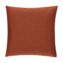 large orange cushion