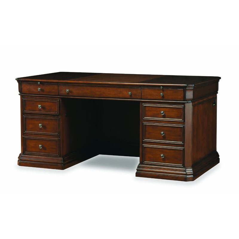 Hooker Furniture Cherry Creek Executive Desk Reviews Wayfair