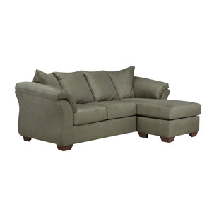 Sage Green Microfiber Sofa Wayfair Quickview