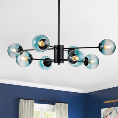 Davesha 8 - Light Sputnik Modern Linear Chandelier