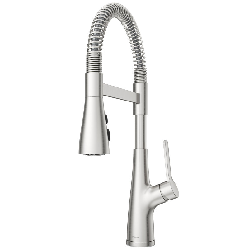 Pfister Neera Culinary Look Pull Down Single Handle Kitchen Faucet