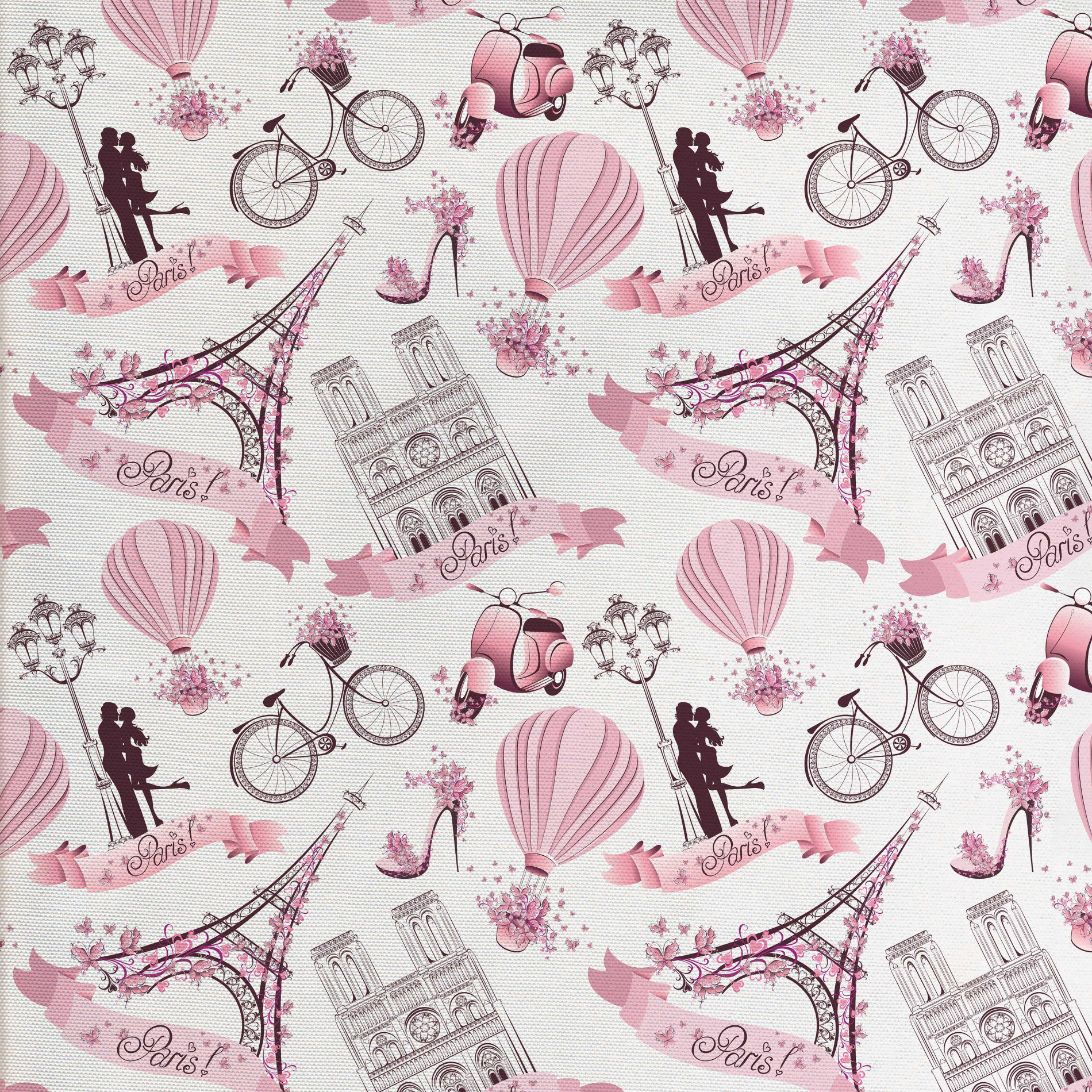 East Urban Home Paris Fabric Wayfair