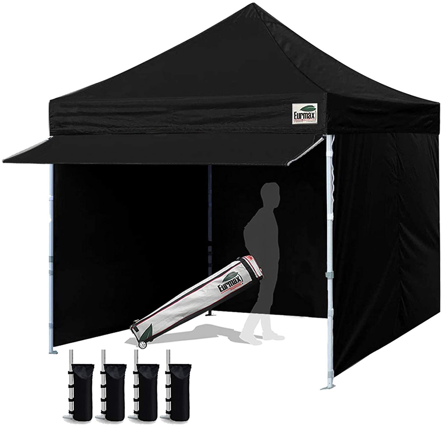 Eurmax 8x8 Portable Event Canopy Water-proof Party Tent Shade Select Color 