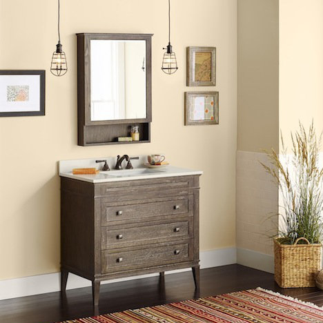 30 Vintage Bathroom Vanity ronbow laurel 30" bathroom vanity cabinet base in vintage café 30 Vintage Bathroom Vanity ronbow laurel 30" bathroom vanity cabinet base in vintage café