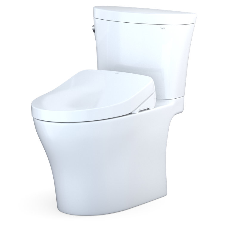 Toto DualFlush Elongated Bidet Toilet with High Efficiency Flush (Seat Included) Perigold