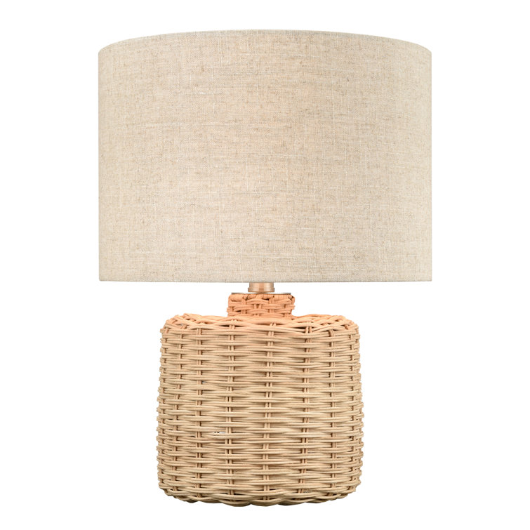 wayfair rattan lamp