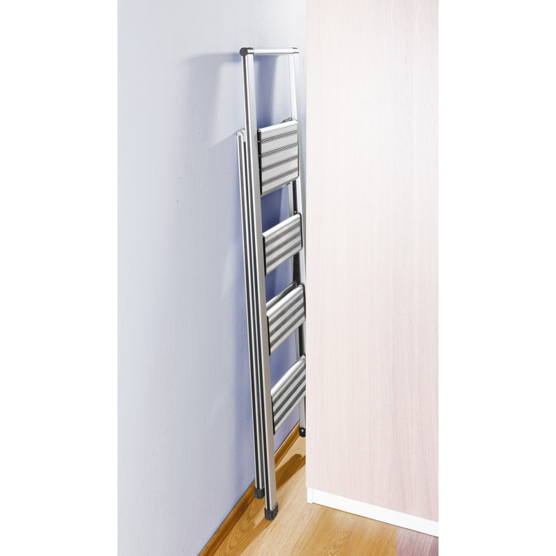 Wenko 5 Ft Aluminium Step Ladder Wayfair Co Uk