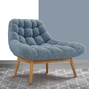Go to store & view more images George Oliver Wilcoxen Modern Plush Lounge Chair