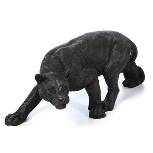 black panther animal figurine