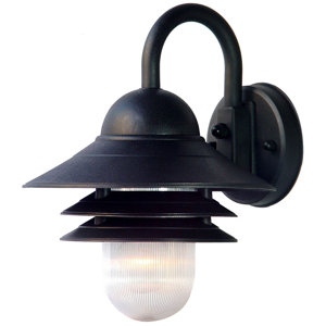 Caja 1-Light Outdoor Barn Light