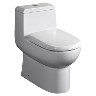 Go to store & view more images Fresca Antila Dual Flush Elongated One-Piece Toilet