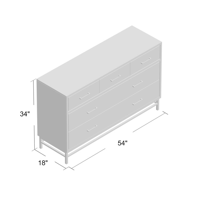 Greyleigh 5 Drawer Dresser Reviews Wayfair