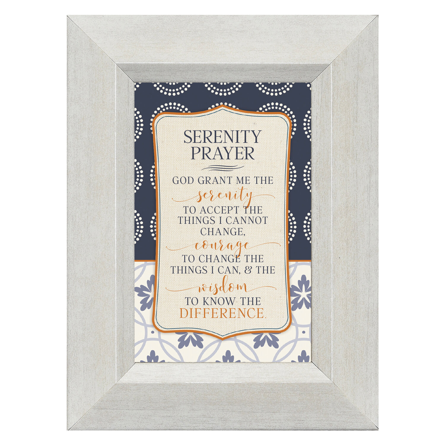 Serenity Prayer Sign God grant me the Serenity to accept the things I cannot