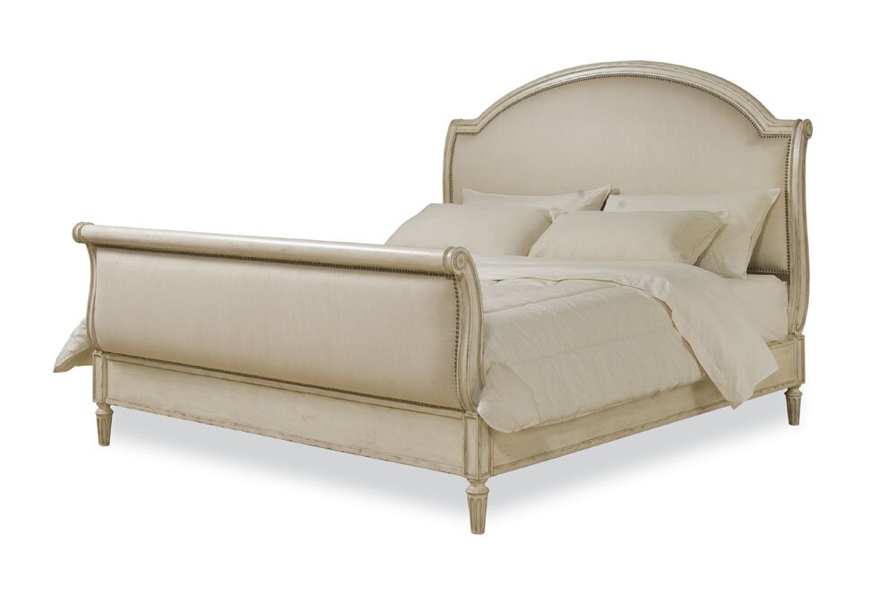 Daniella Upholstered Sleigh Bed