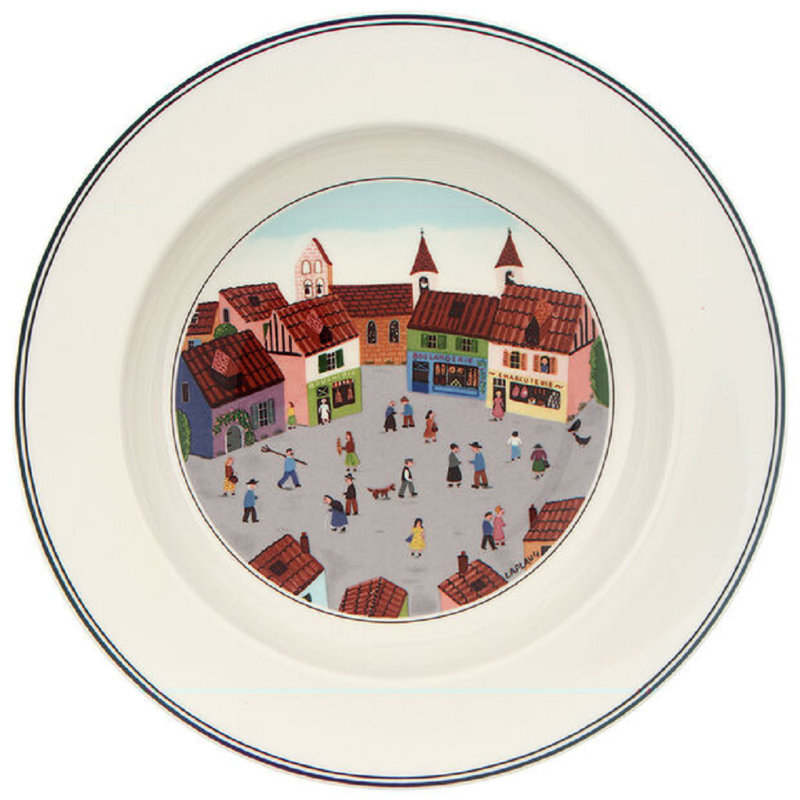 Villeroy Boch Design Naif Old Village Square Rim Soup Bowl Wayfair
