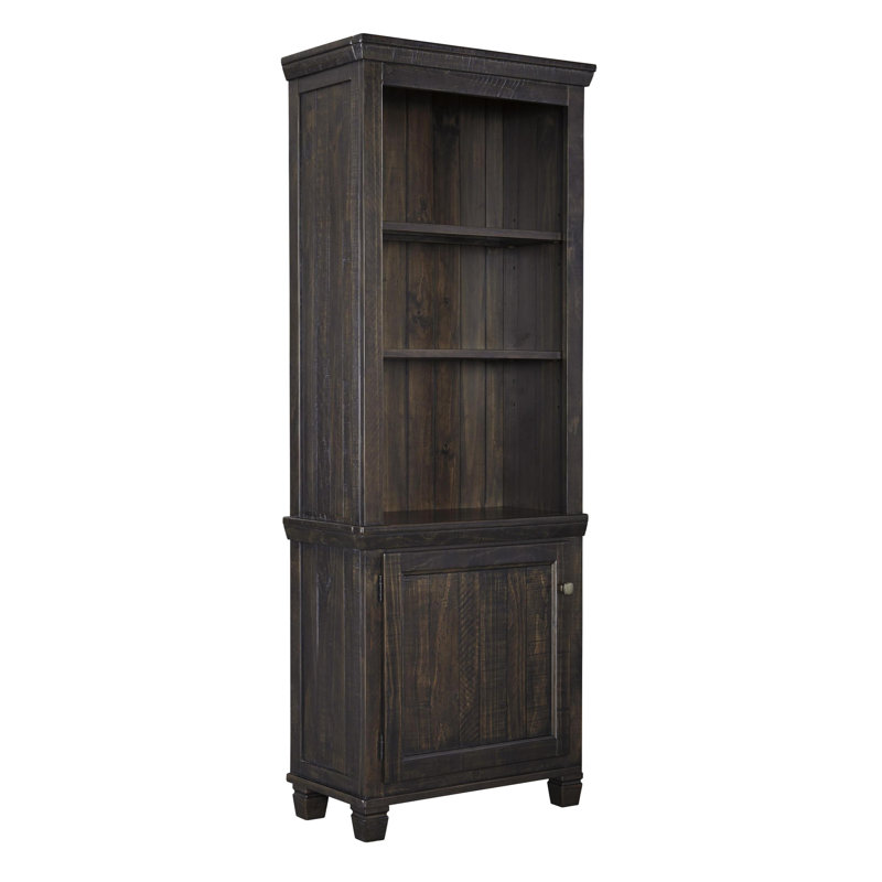 Konstantin Wooden Right Pier Standard Bookcase