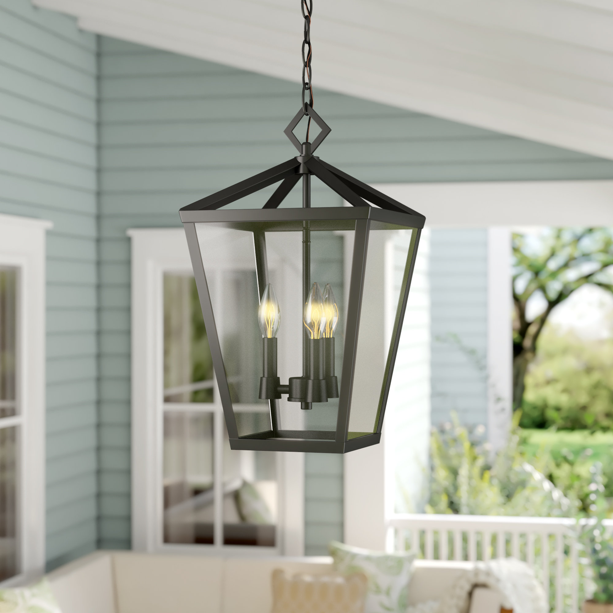 Andover Mills Jacinta 4 Light Outdoor Hanging Lantern Reviews