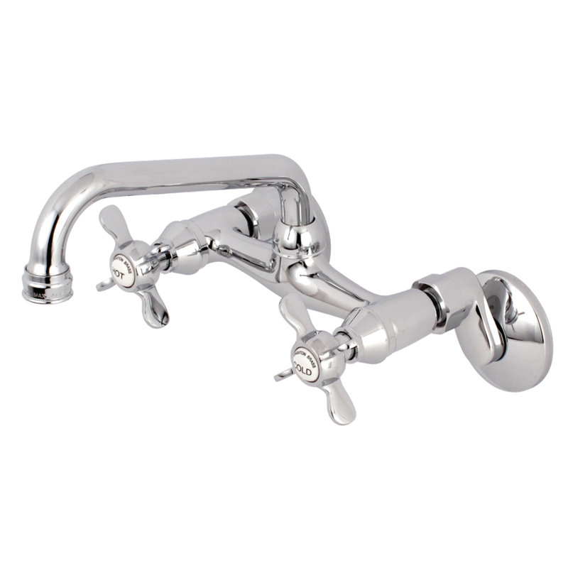 Kingston Brass Ks113c 6 Inch Adjustable Centre Wall Mount Kitchen