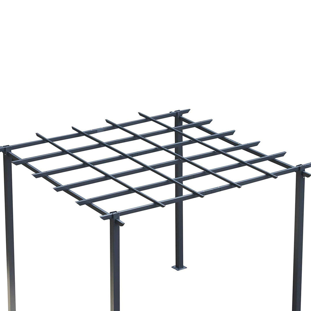 Arkose 3m x 3m Metal Pergola
