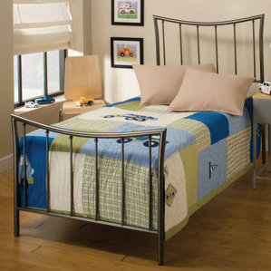 Baptist Metal Frame Panel Bed by Alcot..